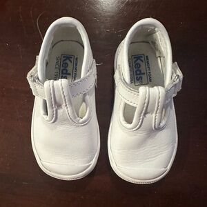 Toddler girls white Keds
